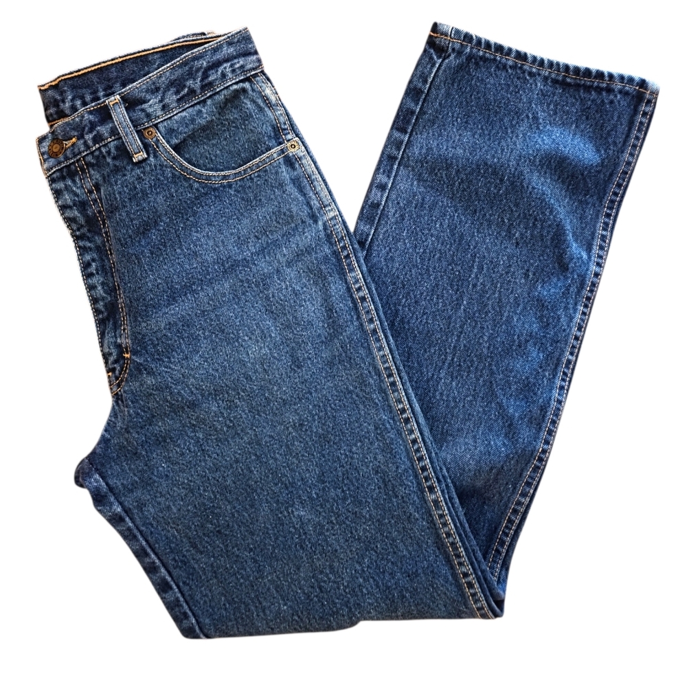 Calvin Klein Women's Straight Leg Blue Jeans